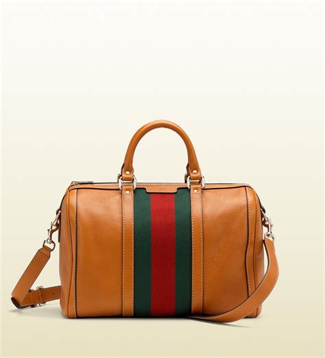 gucci portfolio bag men brown leather|Gucci brown bag vintage.